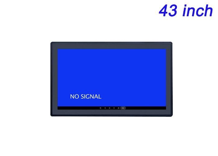 หน้าจอที่ติดตั้ง Android ขนาด 43 นิ้ว สําหรับโครงสร้างพื้นฐานที่สมาร์ท, จอแสดงผลการแข่งขันสนามกีฬา, ประสบการณ์การค้าปลีกแบบครอบคลุม และระบบเกม
