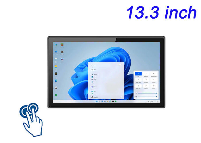13.3 นิ้ว Windows Touch Embedded Monitor สําหรับการชําระสินค้าปลีก, สัญญาณดิจิตอลอินเตอร์เอ็กทีฟิค, Smart Home Hubs, และคอนโทรลพานิล