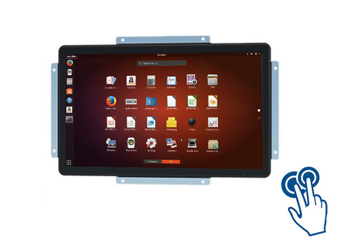 18.5 นิ้ว Linux Touch Monitor สําหรับระบบรักษาความปลอดภัยและการติดตามอุตสาหกรรม