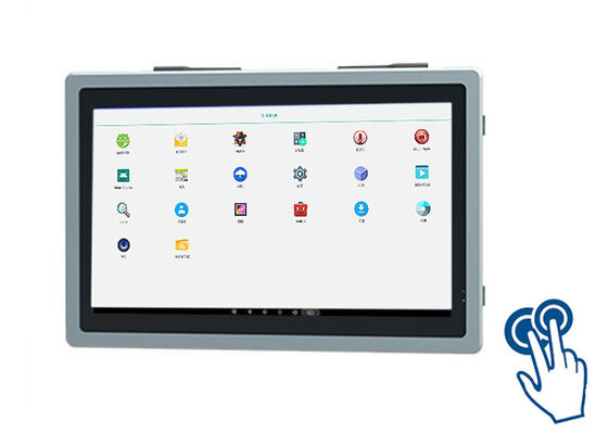 15.6 นิ้ว Android Compact Touch Display สําหรับดัสบอร์ดโรงงานและป้ายดิจิตอล